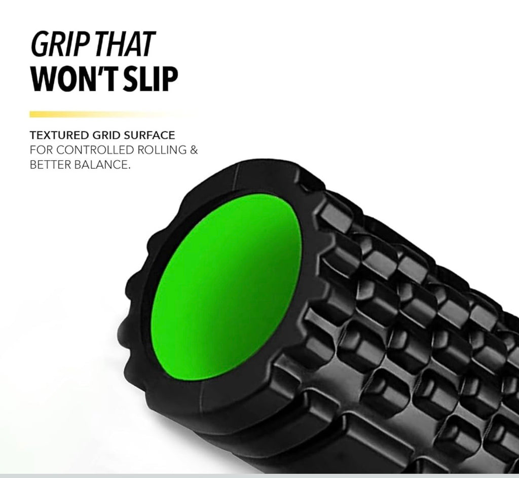 Textured Exercise Foam Roller for Muscle Recovery