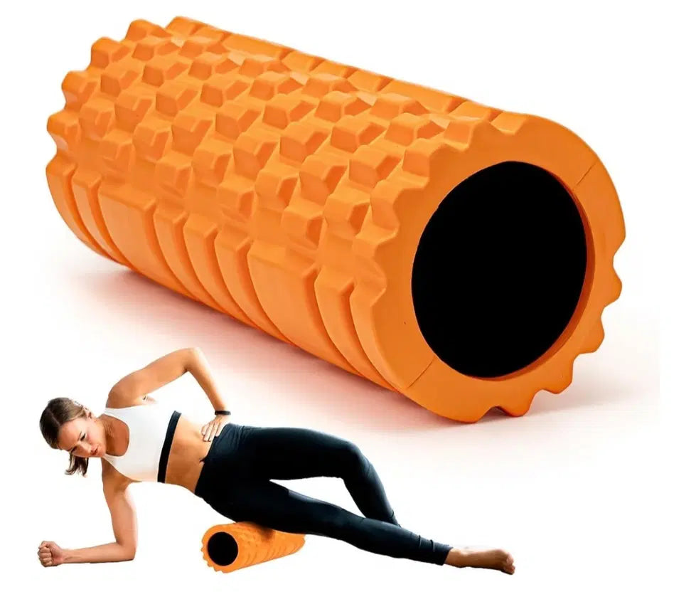 Textured Exercise Foam Roller for Muscle Recovery